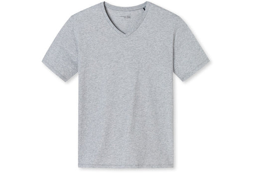 Schiesser Herren T-shirt V-Ausschnitt grau-mel. 169872-202