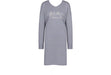 Triumph Nightdresses Nachthemd (Strickware), Langarm 10 CO/MD light grey melange