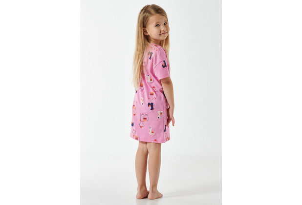Schiesser Kleinkinder Mädchen Nachthemd kurzarm rosa 181046-503