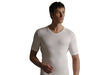 AMMANN V-Shirt, Serie Feinripp Premium, weiß