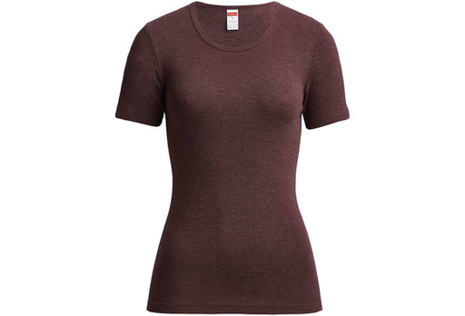 conta Damen Shirt 1/4 Arm burgund geringelt 1-er Pack