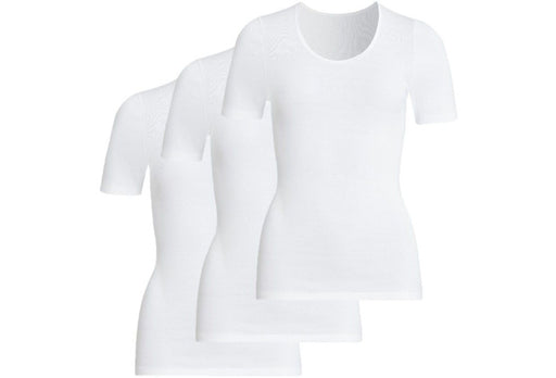 conta Damen Shirt 1/4 Arm weiß 3-er Pack