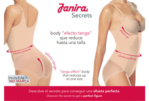 Janira BODY SILUETA SECRETS-114 NEGRO