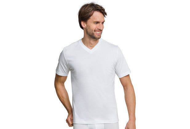 Schiesser Herren 2er Pack T-shirt weiß 008151-100