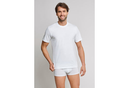 Schiesser Herren 2er Pack T-shirt weiß 008150-100