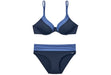 Schiesser Damen Bügel Bikini Set nachtblau 179213-804