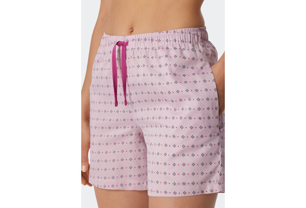 Schiesser Damen Pyjama kurz rosé 178332-506