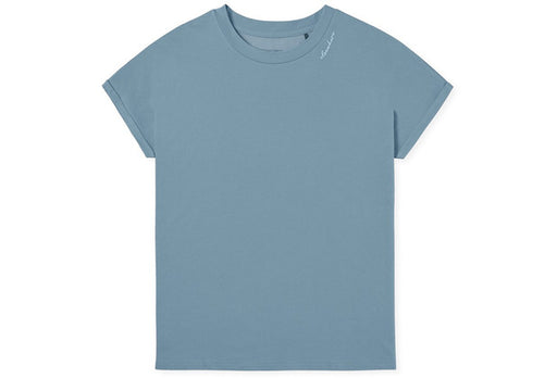 Schiesser Damen Shirt Kurzarm blaugrau 181192-808