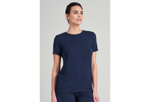 Schiesser Damen T-Shirt blau 175475-800