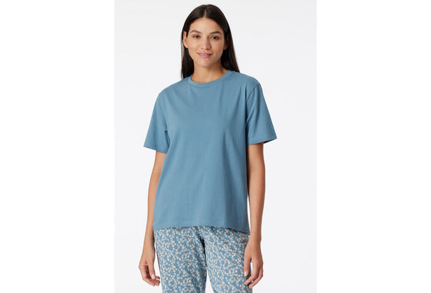 Schiesser Damen T-Shirt blaugrau 179267-808