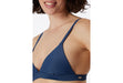 Schiesser Damen Triangel Bikini blau 181291-800