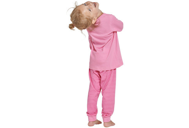 Schiesser Kleinkinder Mädchen Schlafanzug lang rosa 173858-503