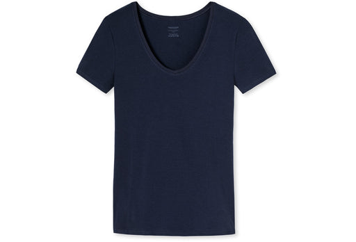 Schiesser Damen Shirt 1/2 Arm nachtblau 144097-804