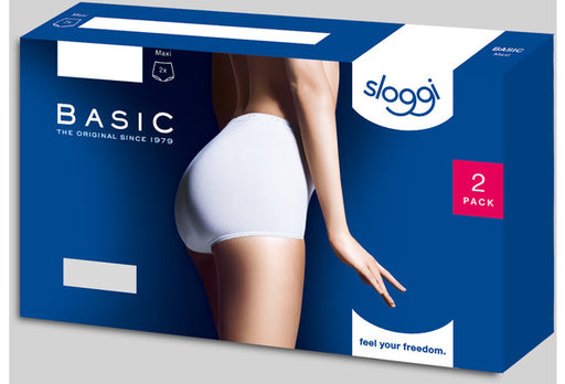 Sloggi Basic+ Maxi 2er Pack white