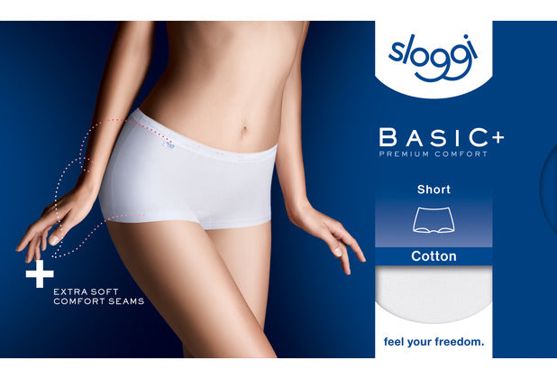 Sloggi Basic+ Short white