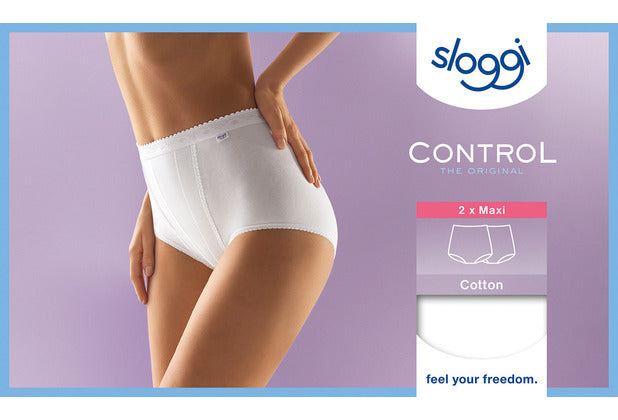 Sloggi Control Maxi 2er Pack white
