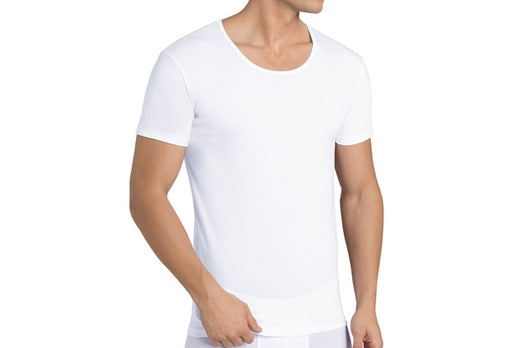 Sloggi men 24/7 Halbarm-Shirt mit Rundhals-Ausschnitt 2er-Pack white