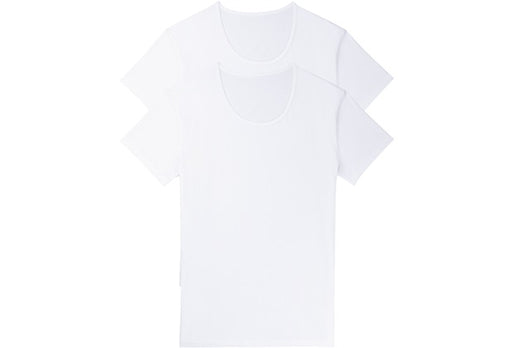 Sloggi men 24/7 Halbarm-Shirt mit Rundhals-Ausschnitt 2er-Pack white