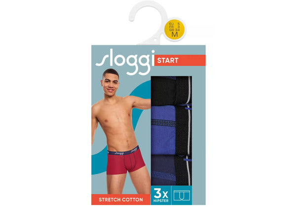 Sloggi men Start Hipster 3er Pack box multiple colours 5